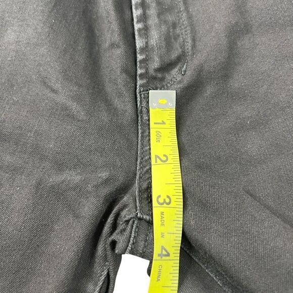 Articles Of Society Distressed Skinny Women Size 30 Black Zip Button Closure - Picture 5 of 7